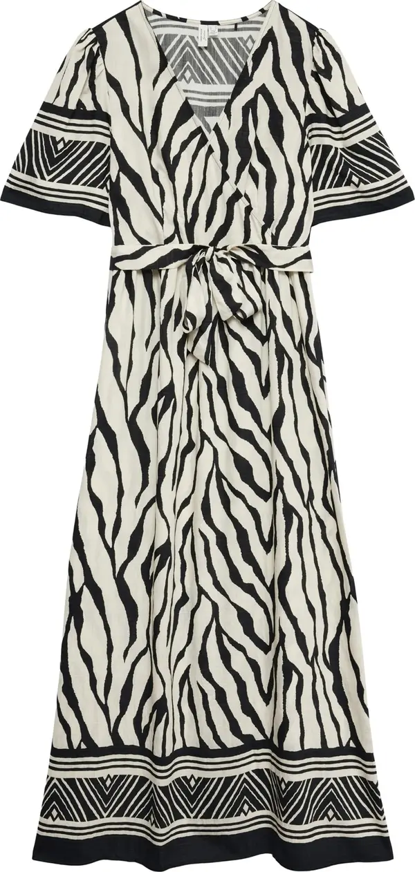 Vero Moda VERO MODA Haljina 'VMKAMILLE'  crna / bijela