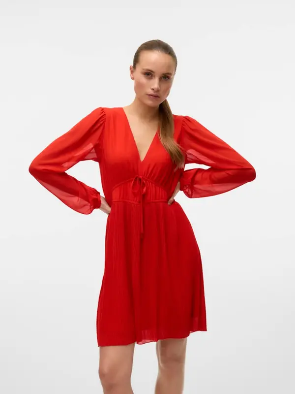 VERO MODA VERO MODA Haljina 'VMLOUISA'  narančasto crvena