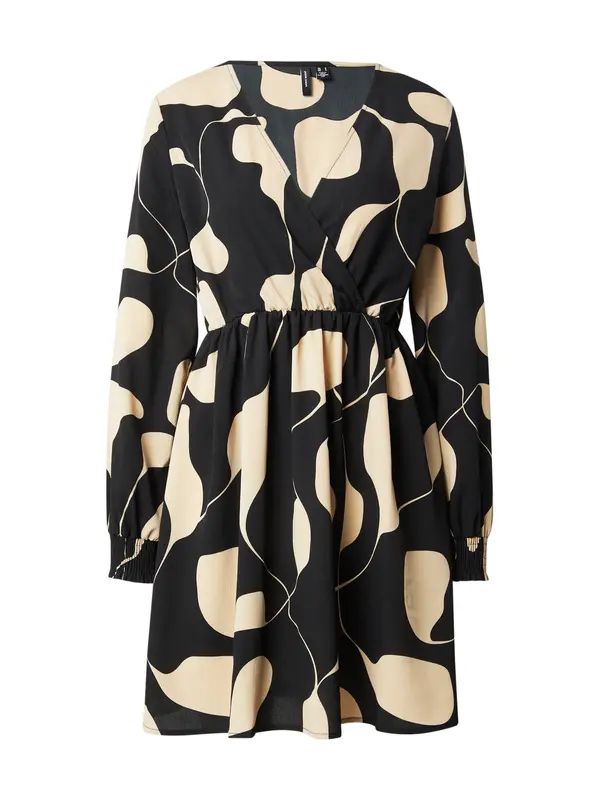 Vero Moda VERO MODA Haljina 'VMLYDIA'  bež / crna