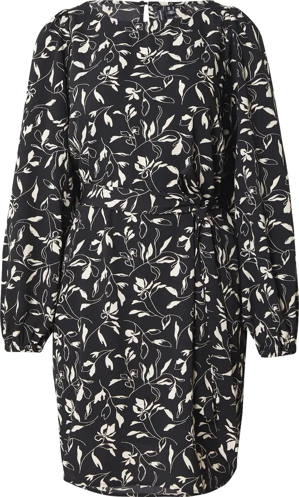 Vero Moda VERO MODA Haljina 'VMLYDIA'  crna / bijela