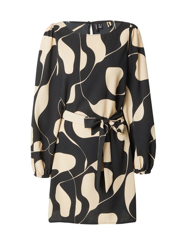 VERO MODA VERO MODA Haljina 'VMLYDIA'  toplo smeđa / crna