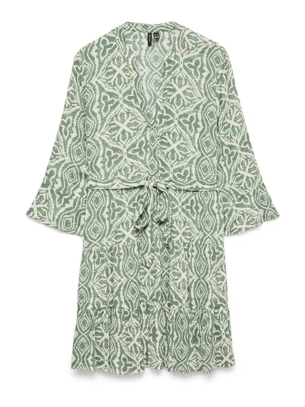 Vero Moda VERO MODA Haljina 'VMMENNY'  ecru/prljavo bijela / sivkasto zelena