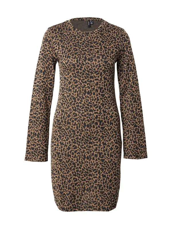 Vero Moda VERO MODA Haljina 'VMNELLA'  čokolada / crna