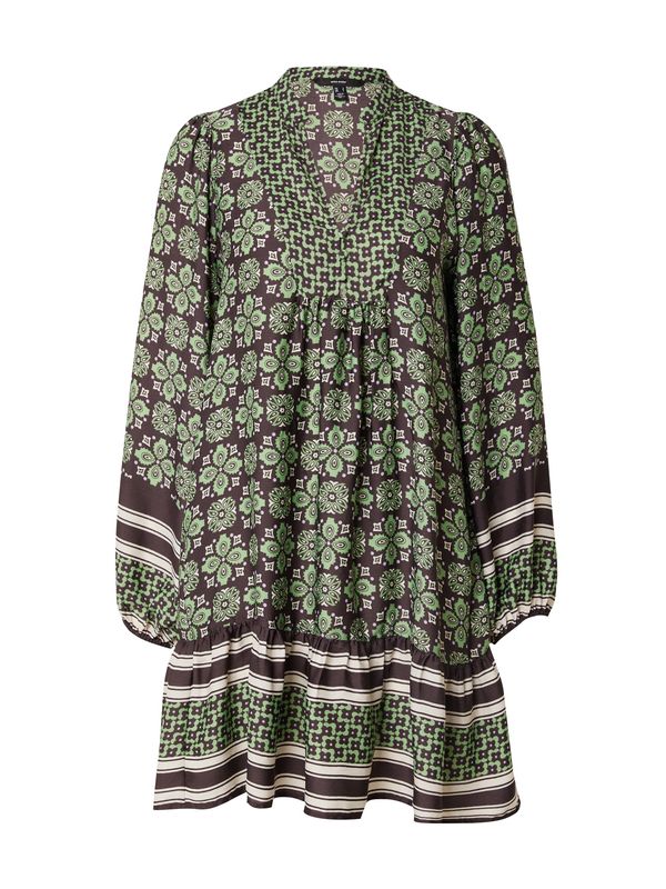 Vero Moda VERO MODA Haljina 'VMRYA'  antracit siva / zelena / bijela