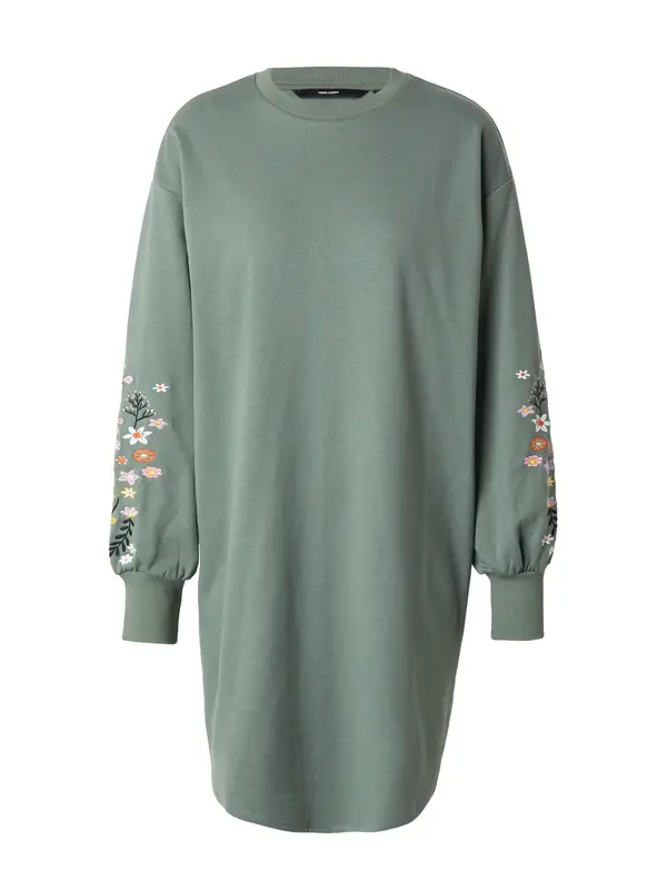Vero Moda VERO MODA Haljina 'VMSELIN'  tamno zelena / lila / narančasta / bijela