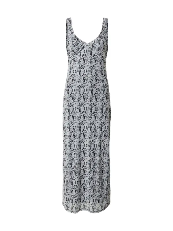 Vero Moda VERO MODA Haljina 'VMSTEPH'  siva / crna