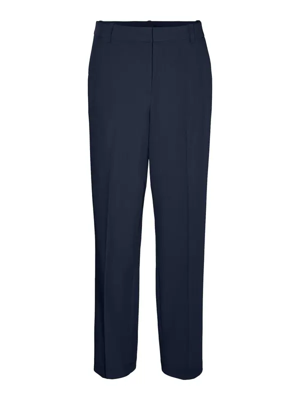 Vero Moda VERO MODA Hlače na crtu  mornarsko plava
