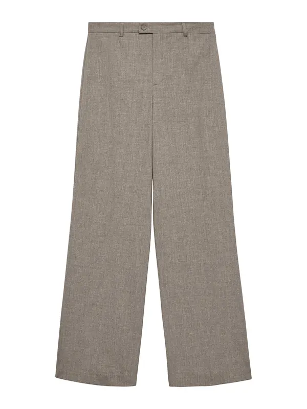 Vero Moda VERO MODA Hlače na crtu 'VMTEXAS'  taupe siva