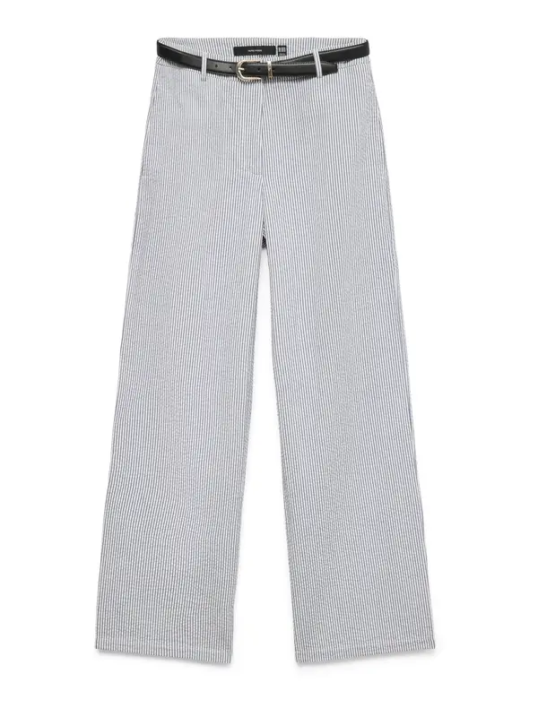 VERO MODA VERO MODA Hlače  plava / bijela