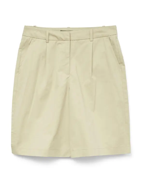 VERO MODA VERO MODA Hlače s naborima  cappuccino
