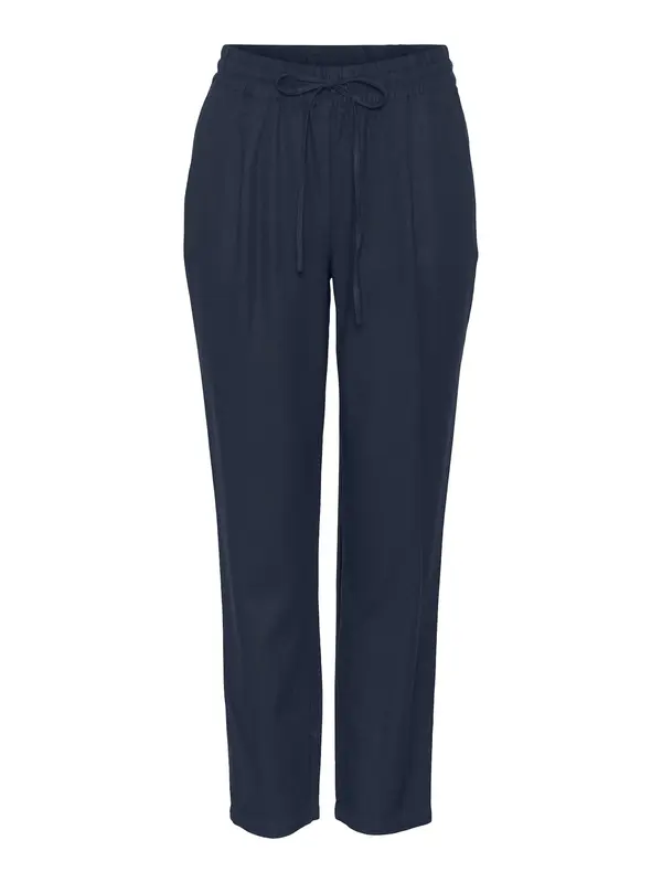 VERO MODA VERO MODA Hlače s naborima 'JESMILO'  tamno plava