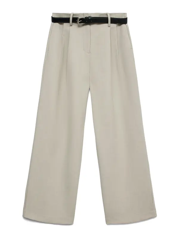 Vero Moda VERO MODA Hlače s naborima  nude
