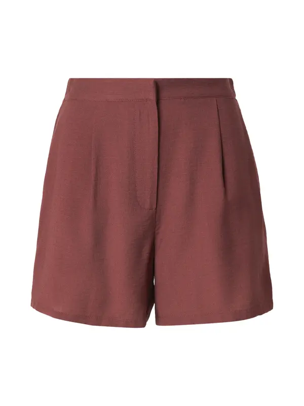 VERO MODA VERO MODA Hlače s naborima 'VMATHENA'  vatreno crvena