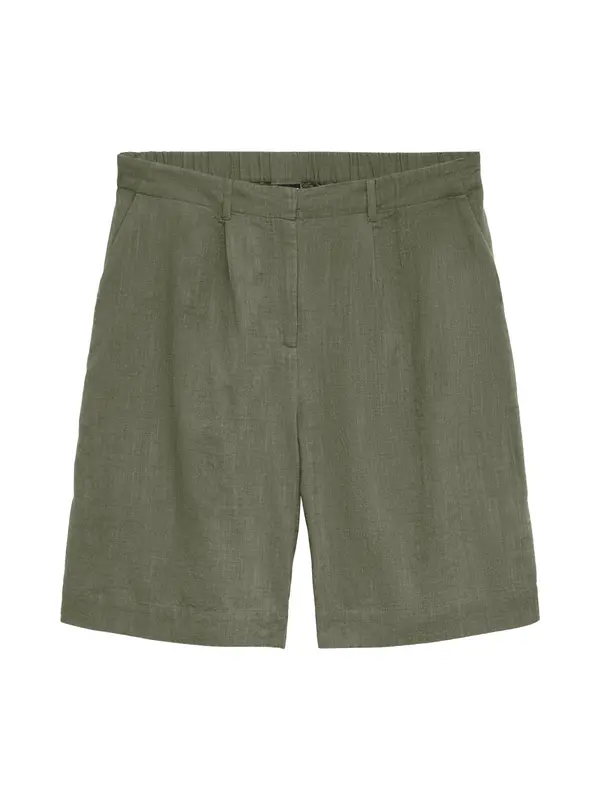 Vero Moda VERO MODA Hlače s naborima 'VMCAIA'  maslinasta