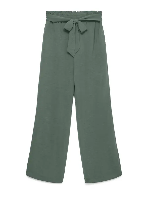 VERO MODA VERO MODA Hlače s naborima 'VMCARLA'  tamno zelena