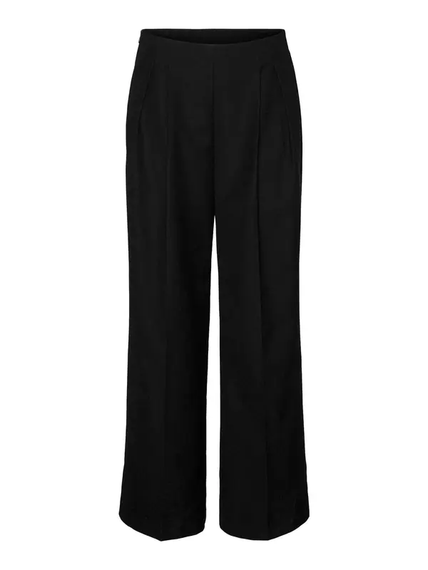 Vero Moda VERO MODA Hlače s naborima 'VMHailey'  crna