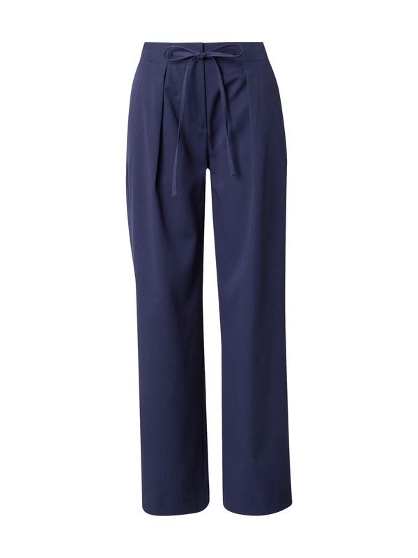 VERO MODA VERO MODA Hlače s naborima 'VMISOLDE'  mornarsko plava