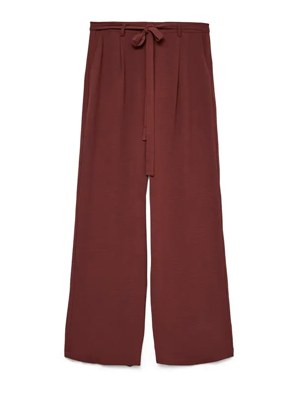 Vero Moda VERO MODA Hlače s naborima 'VMJadina'  boja vina