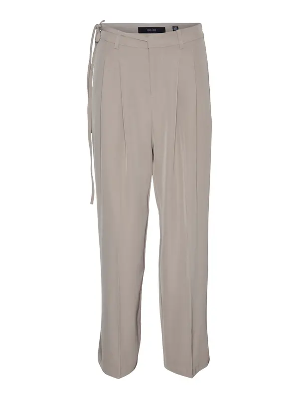 Vero Moda VERO MODA Hlače s naborima 'VMKRISTEL'  taupe siva
