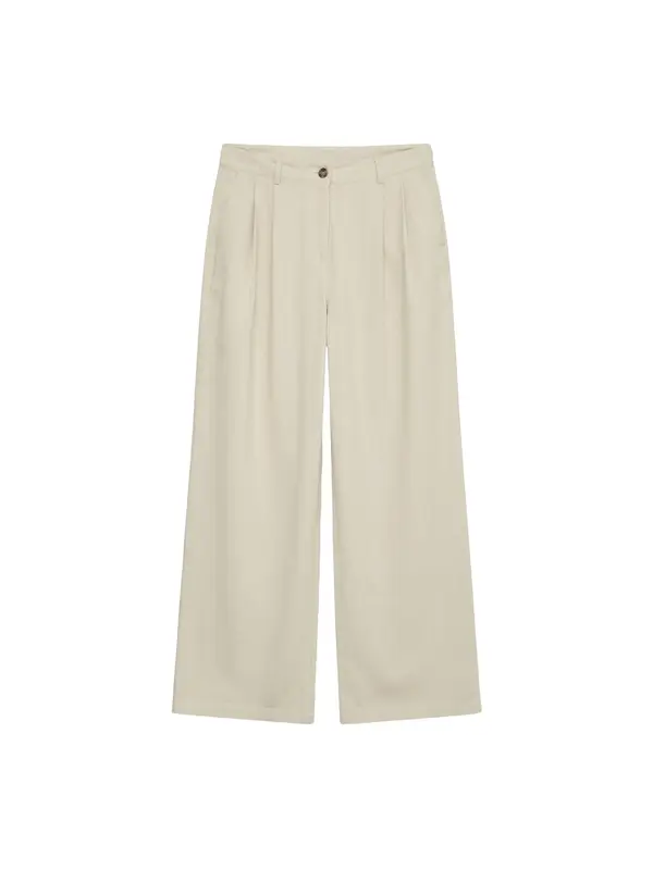 Vero Moda VERO MODA Hlače s naborima 'VMMYMILO NILA'  srebrno siva