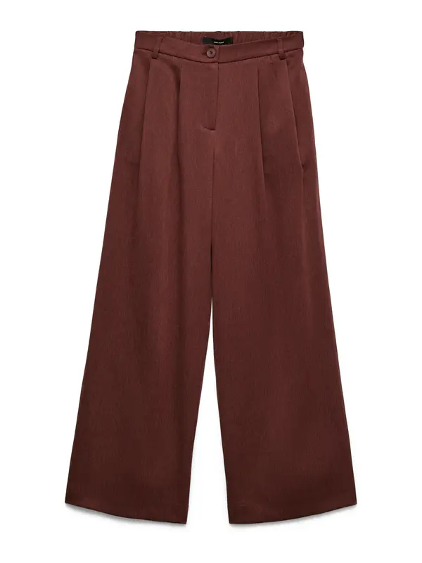 Vero Moda VERO MODA Hlače s naborima 'VMSTEFFI'  boja vina