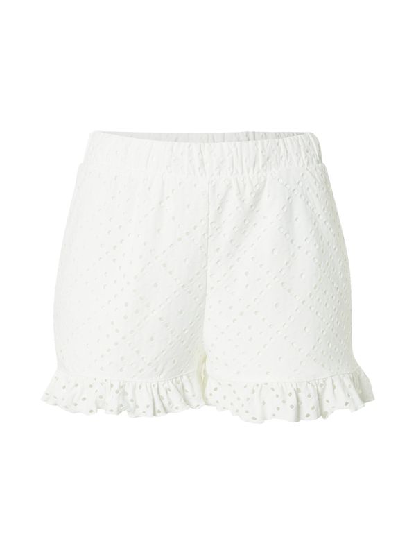 VERO MODA VERO MODA Hlače 'TASSA'  bijela / bijela