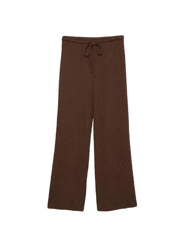 VERO MODA VERO MODA Hlače 'VMANITA'  smeđa
