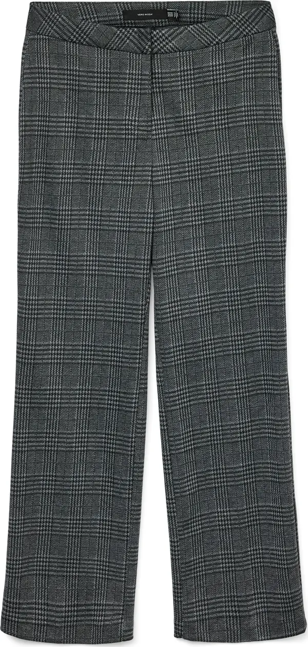 Vero Moda VERO MODA Hlače 'VMAYAR'  tamo siva / siva melange