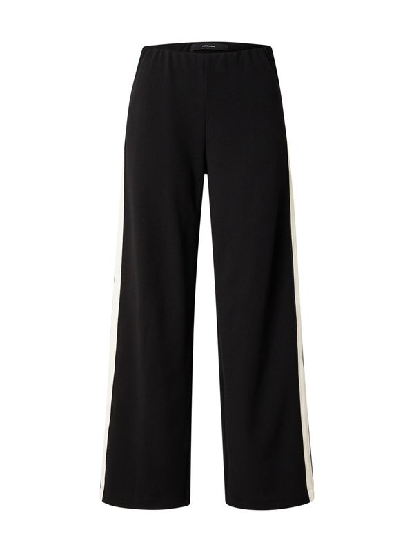 VERO MODA VERO MODA Hlače 'VMBERLIN'  crna / bijela
