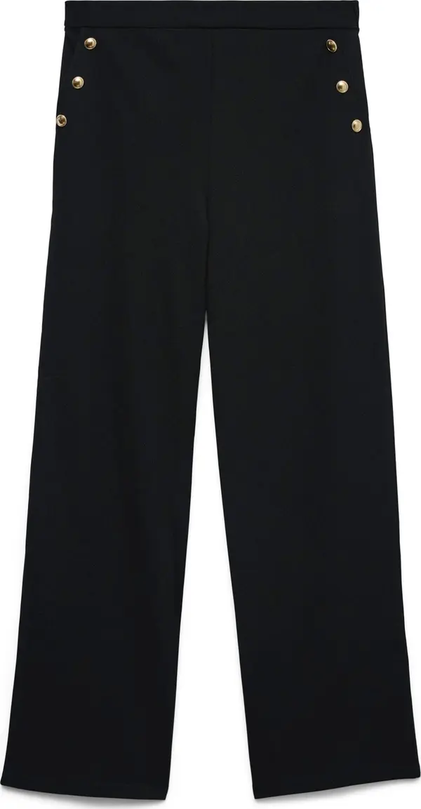 Vero Moda VERO MODA Hlače 'VMHEATHER'  crna