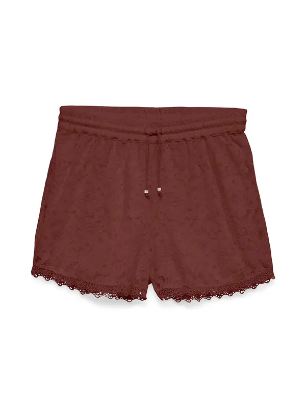 Vero Moda VERO MODA Hlače 'VMHoney'  tamno crvena
