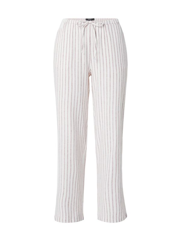 VERO MODA VERO MODA Hlače 'VMLOLA'  smeđa / bijela