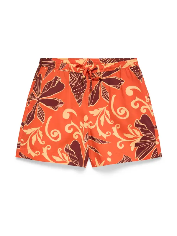 VERO MODA VERO MODA Hlače 'VMMARIANA'  breskva / ciglasto crvena / bordo
