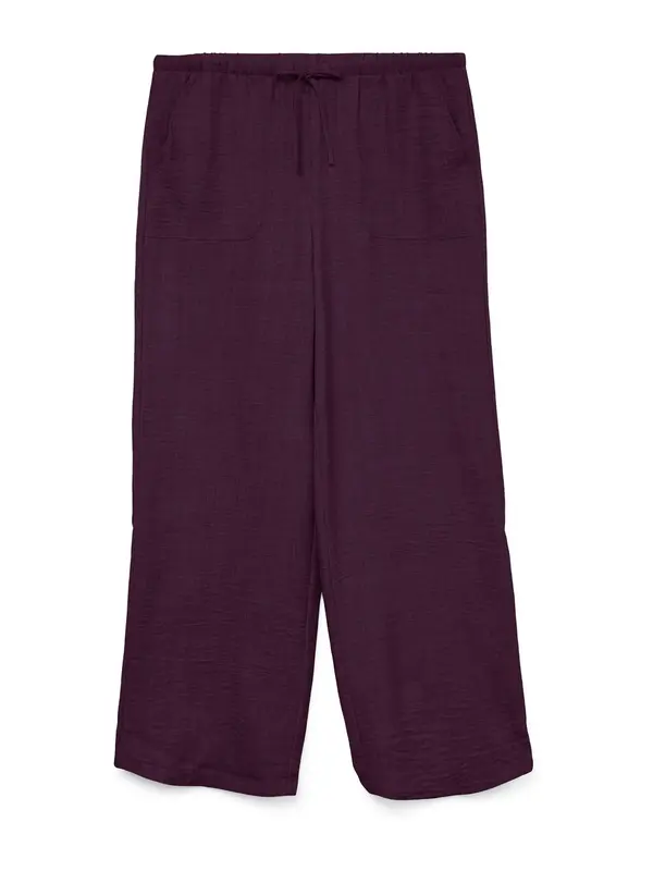 Vero Moda VERO MODA Hlače 'VMMelaney'  patlidžan