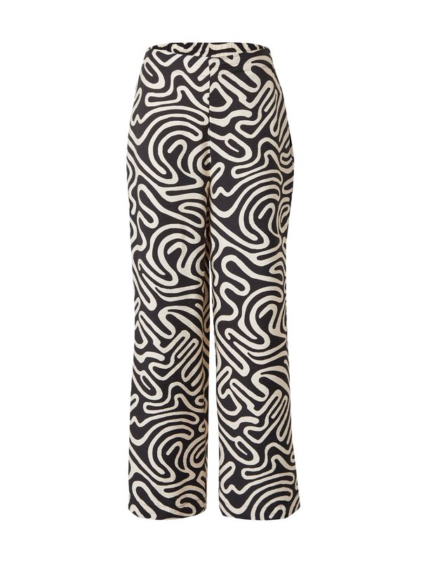 VERO MODA VERO MODA Hlače 'VMVIGDIS'  crna / bijela