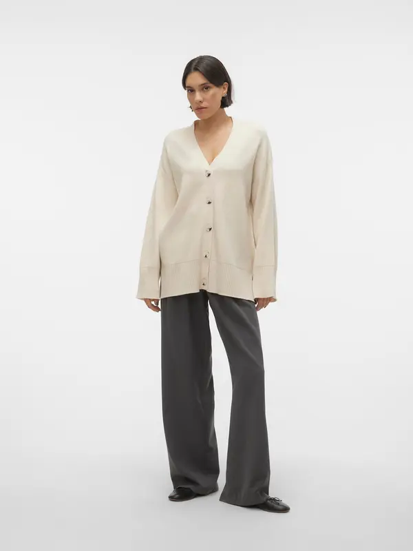 VERO MODA VERO MODA Kardigan 'GOLDNEEDLE'  bež