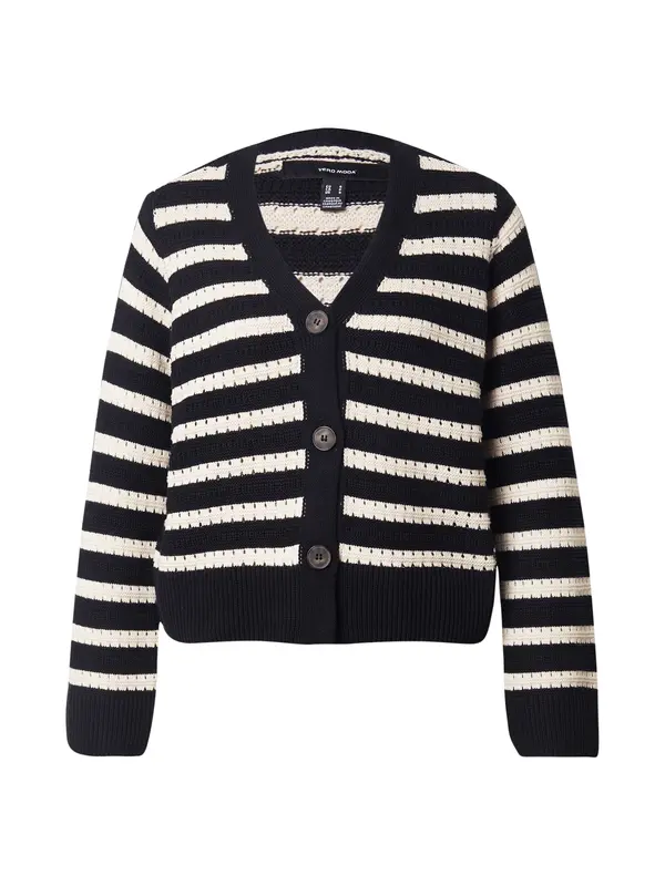 VERO MODA VERO MODA Kardigan 'VMCALLA'  boja pijeska / crna