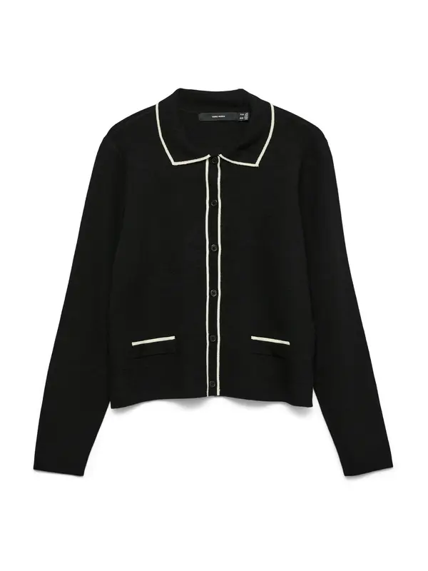 Vero Moda VERO MODA Kardigan 'VMGOLD'  boja pijeska / crna