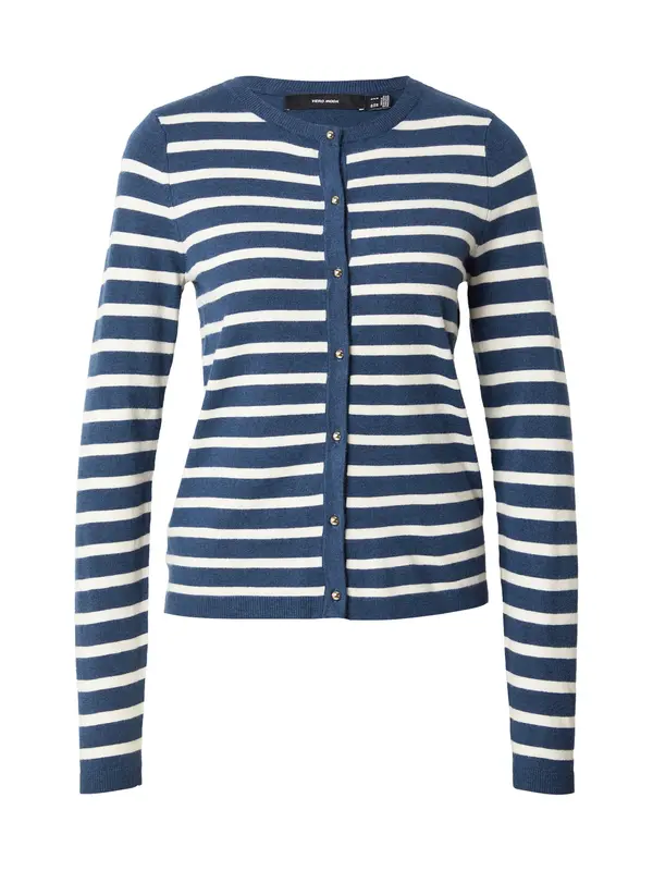 Vero Moda VERO MODA Kardigan 'VMHAPPY'  mornarsko plava / bijela