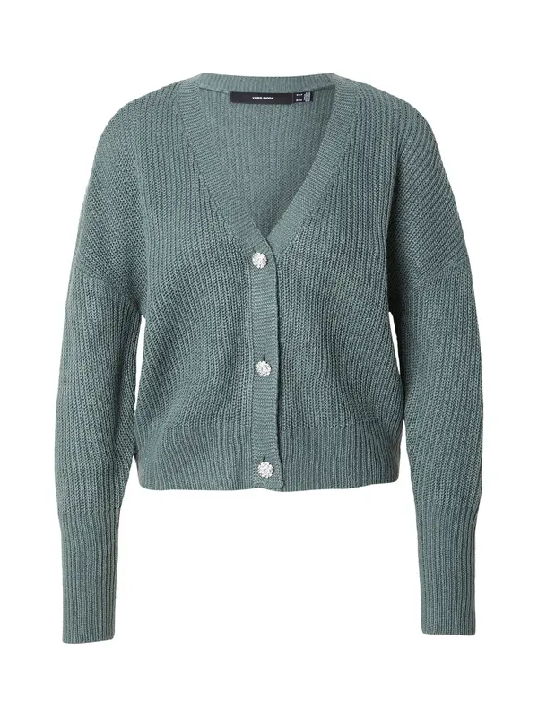 Vero Moda VERO MODA Kardigan 'VMLealight'  smaragdno zelena