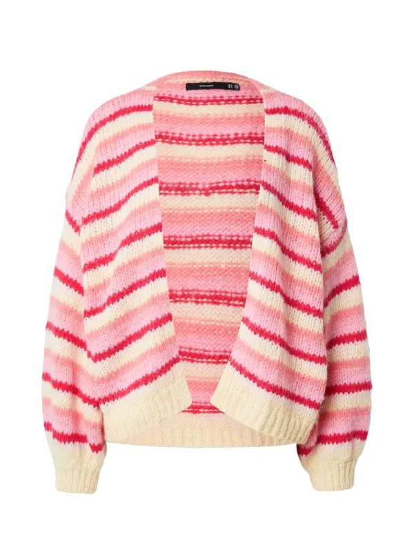 Vero Moda VERO MODA Kardigan 'VMMaybe'  boja pijeska / roza / prljavo roza / jarko crvena