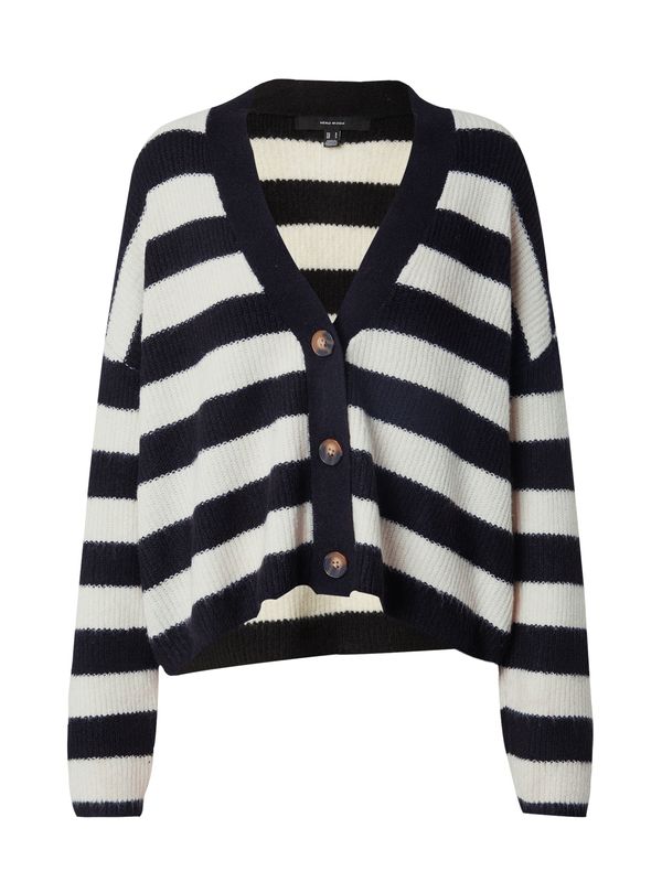 Vero Moda VERO MODA Kardigan 'VMNATAHLIE'  crna / bijela