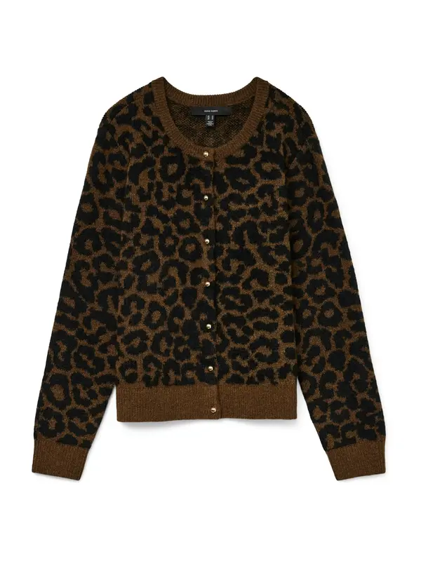 Vero Moda VERO MODA Kardigan 'VMNEWKAI'  smeđa / crna