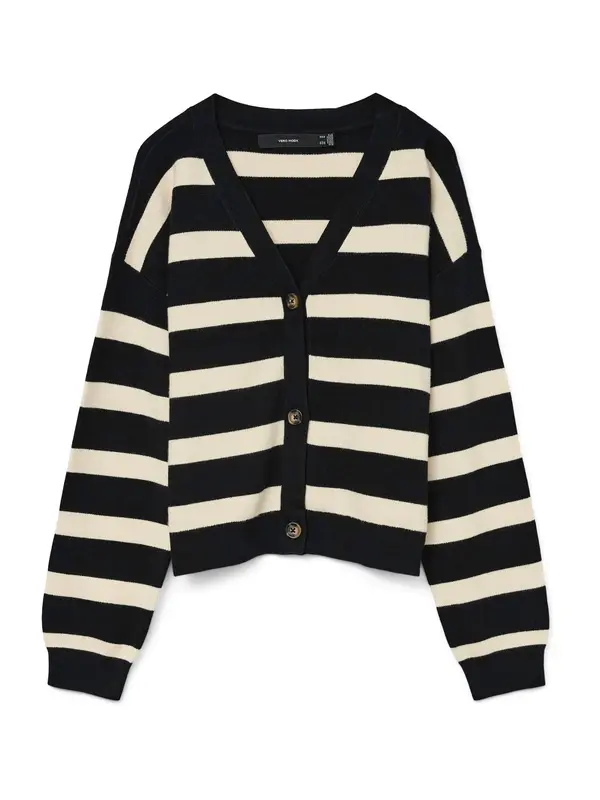 Vero Moda VERO MODA Kardigan 'VMSABA'  boja pijeska / crna