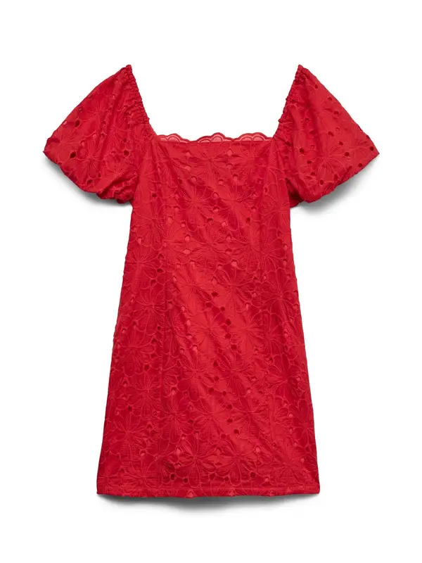 VERO MODA VERO MODA Koktel haljina 'VMElin'  krvavo crvena