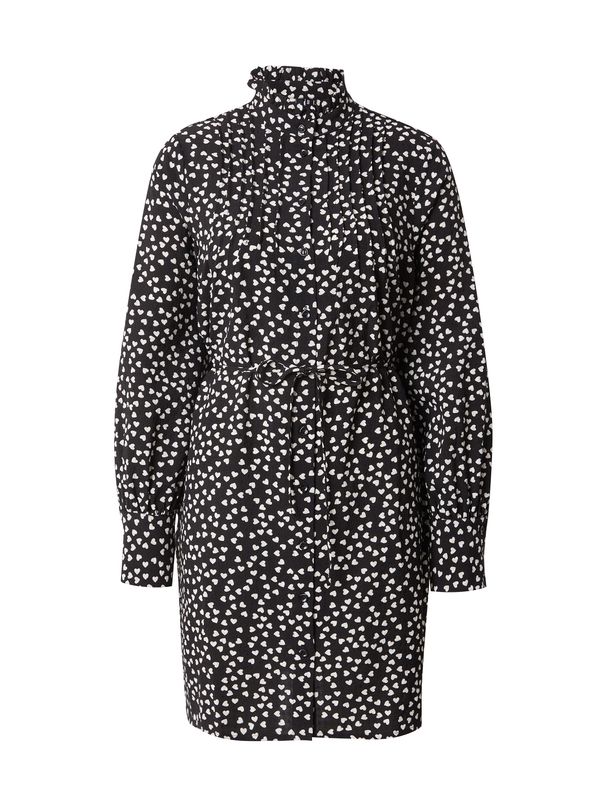 VERO MODA VERO MODA Košulja haljina  crna / bijela