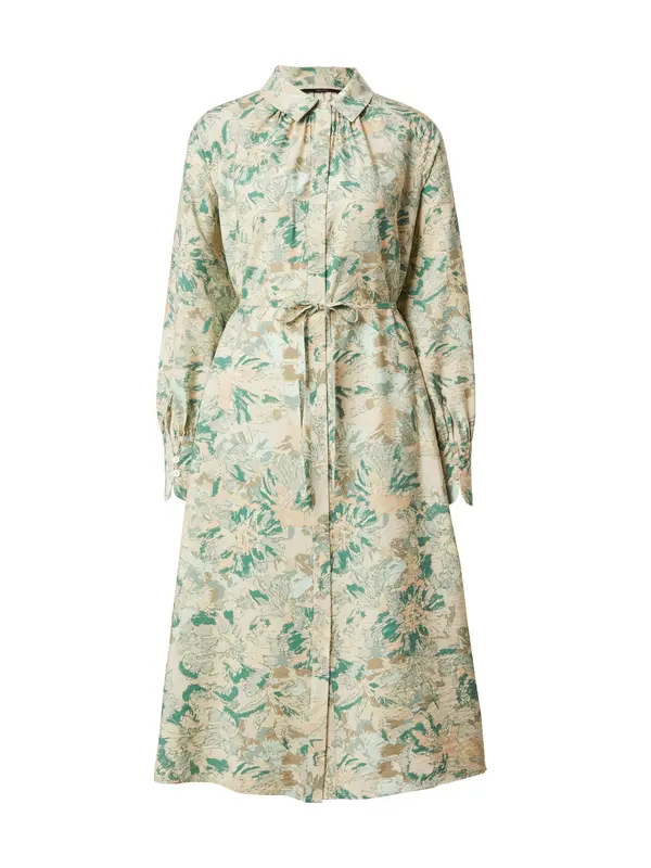 VERO MODA VERO MODA Košulja haljina 'ELIS ELLA'  bež / toplo smeđa / pastelno plava / zelena
