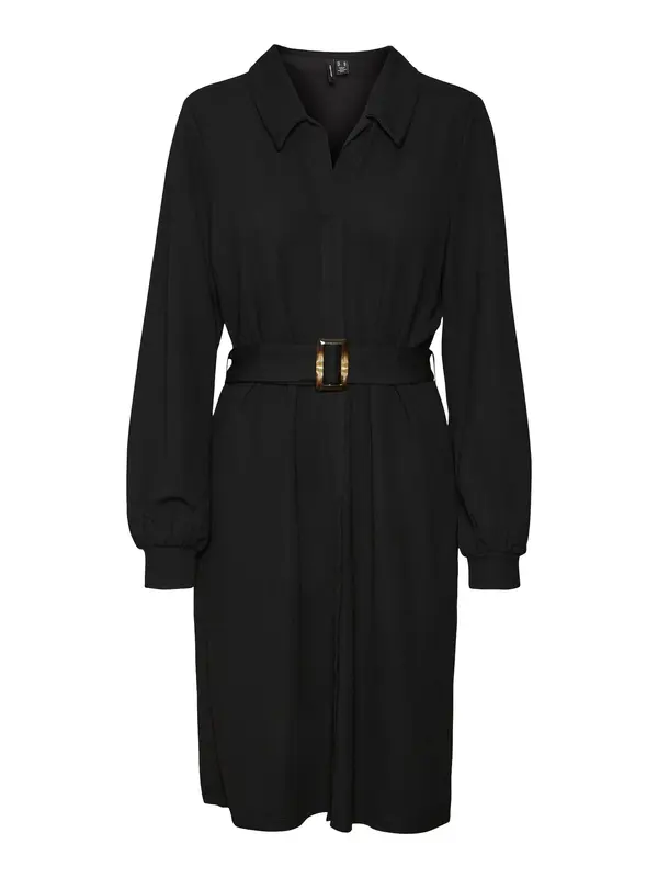 VERO MODA VERO MODA Košulja haljina 'Pam'  crna