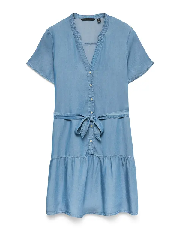 VERO MODA VERO MODA Košulja haljina 'VMFLEUR'  plavi traper