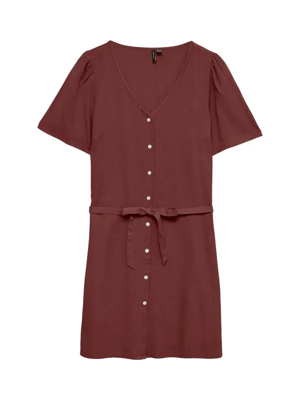 Vero Moda VERO MODA Košulja haljina 'VMMYMILO'  boja vina